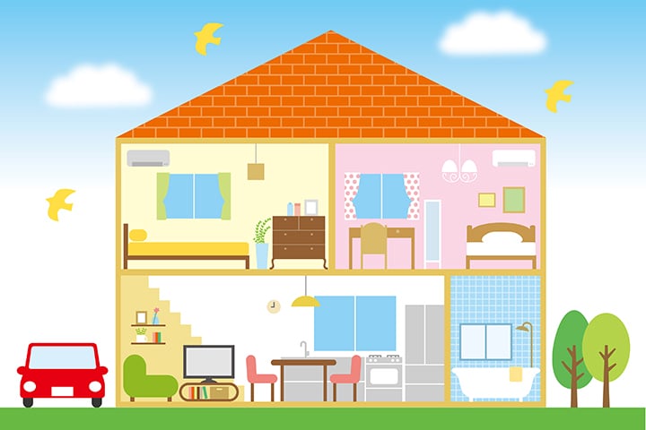 建物が建った時のイメージ