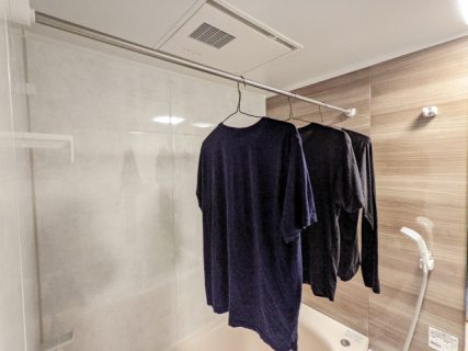 新築　アパート　設備　浴室乾燥