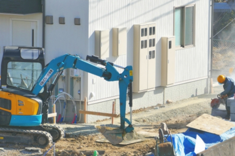 マイホーム　外構　工事