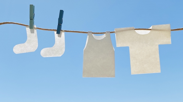 アパート 洗濯物 外干し