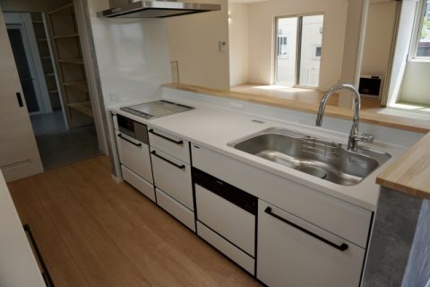 戸建て賃貸　キッチン　家事動線　ポイント