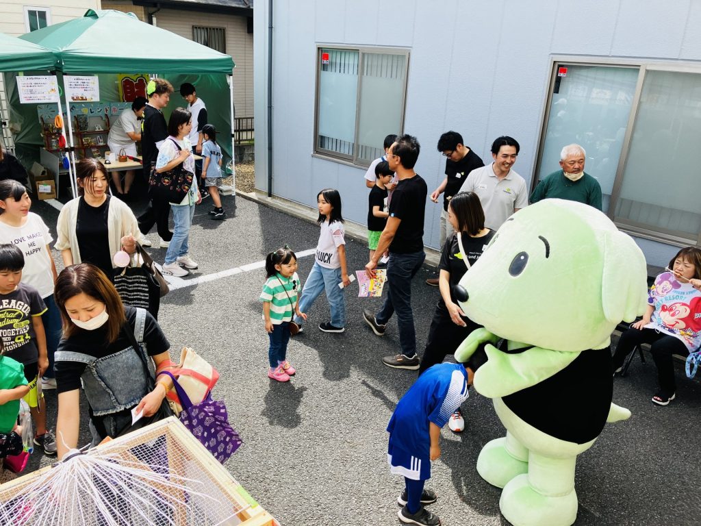 幸手市不動産会社フレンドホームの入居者様イベント　マルシェ開催